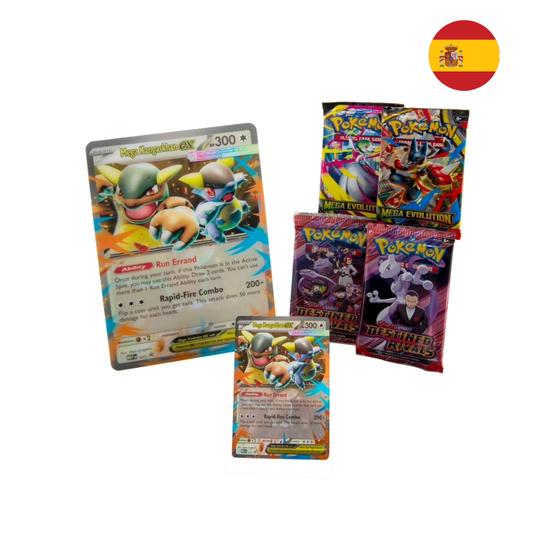 POKÉMON TCG - CAJA MEGA KANGASKHAN EX - ES