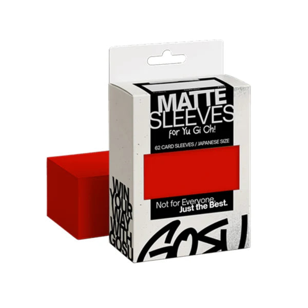 MATTE JAPANESE ROUGH TEXTURE - ULTRA RED