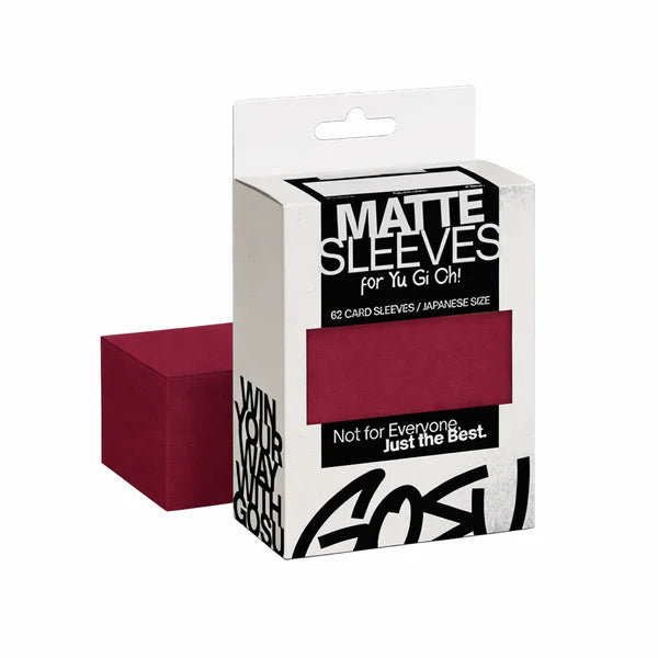 MATTE JAPANESE ROUGH TEXTURE - BLOODSTAIN RED