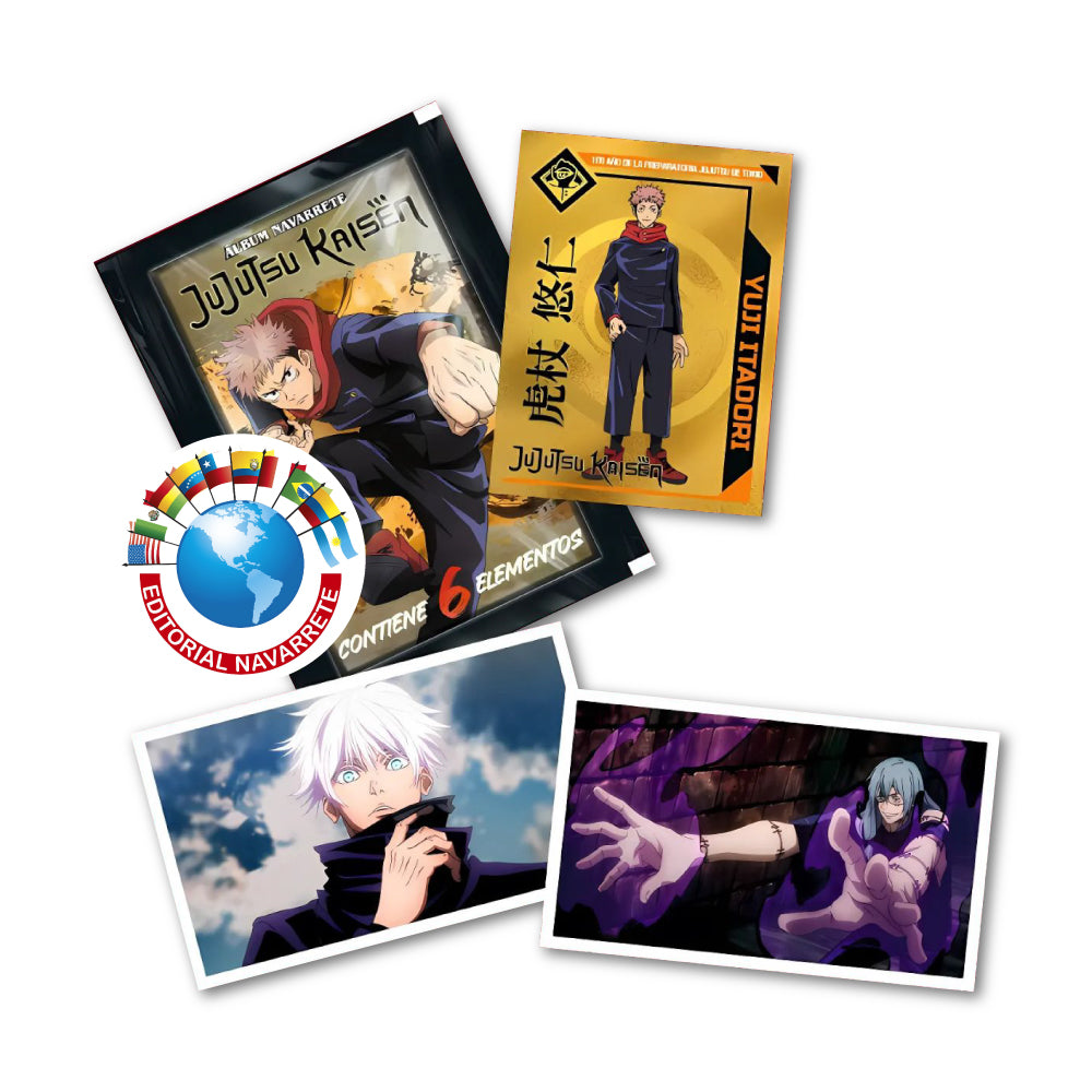 PAQUETON FIGURITAS JUJUTSU