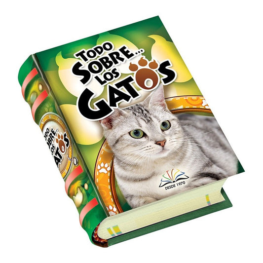 MINI LIBRO TODO SOBRE LOS GATOS