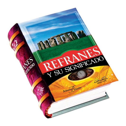MINI LIBRO REFRANES Y SUS SIGNIFICADOS
