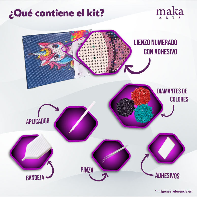 [DP] UNICORN TOON 20X30CM