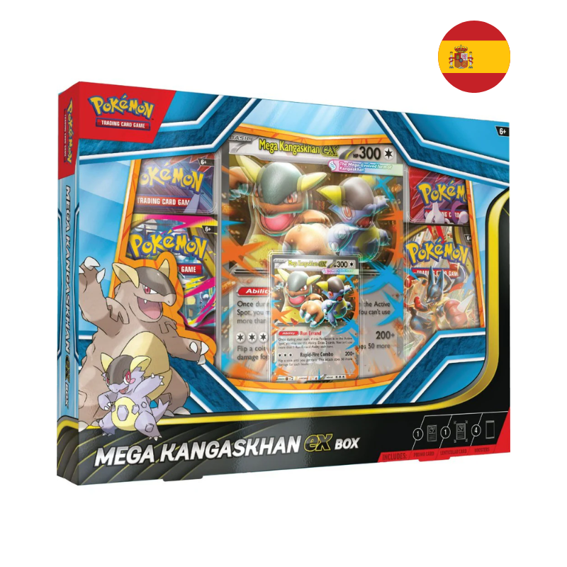 POKÉMON TCG - CAJA MEGA KANGASKHAN EX - ES